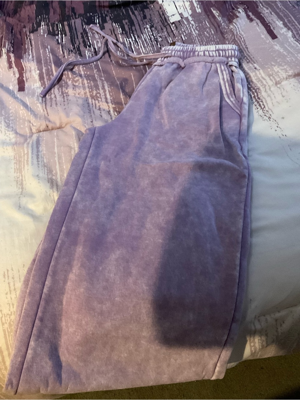 Zenana Outfitters Lavender Wide Leg Pants - Picture 4 of 5